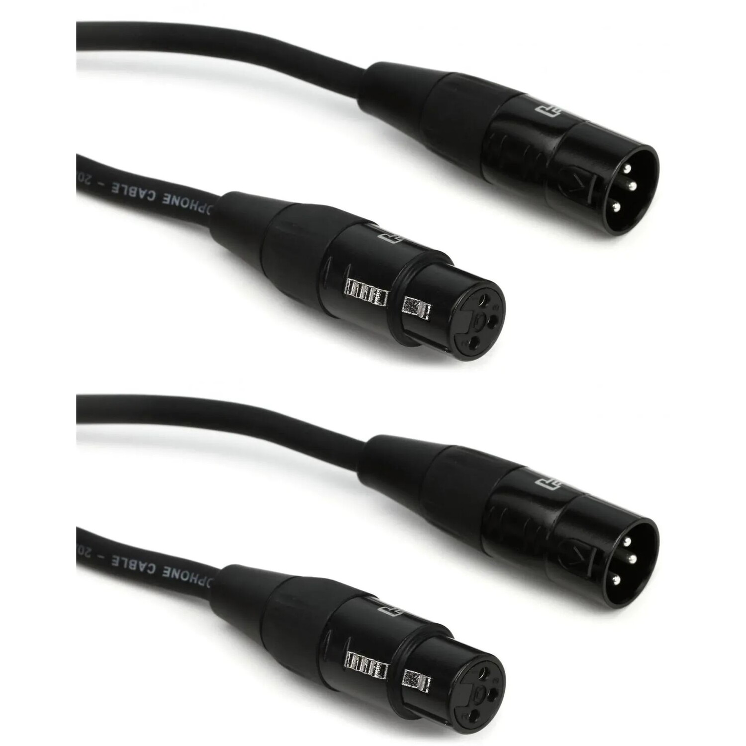

Микрофонный кабель Hosa HMIC-025 Pro, 2 шт., длина 25 футов