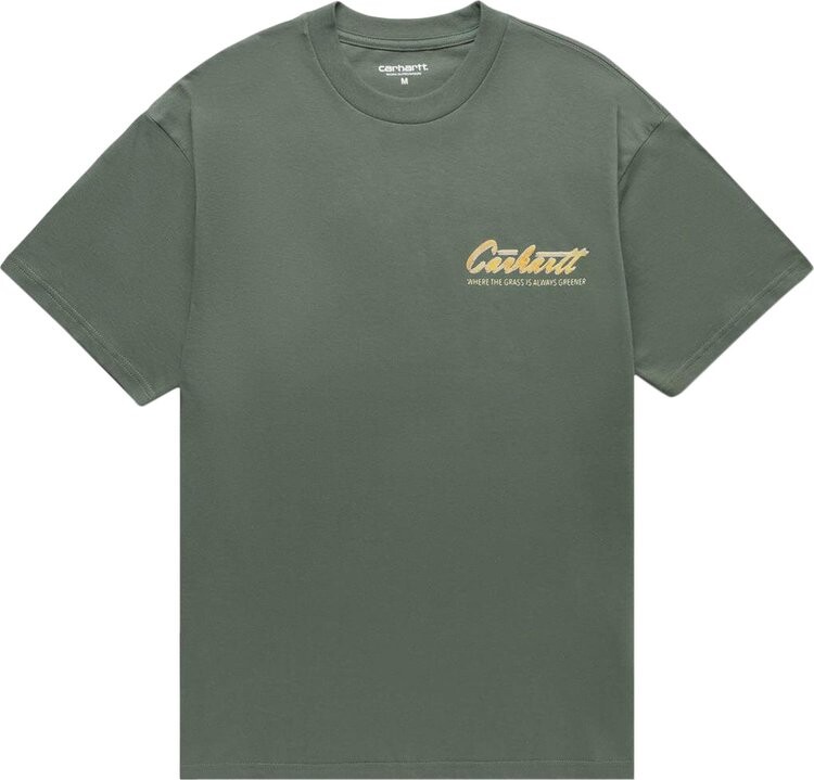 

Футболка Carhartt WIP Green Grass 'Park', зеленый