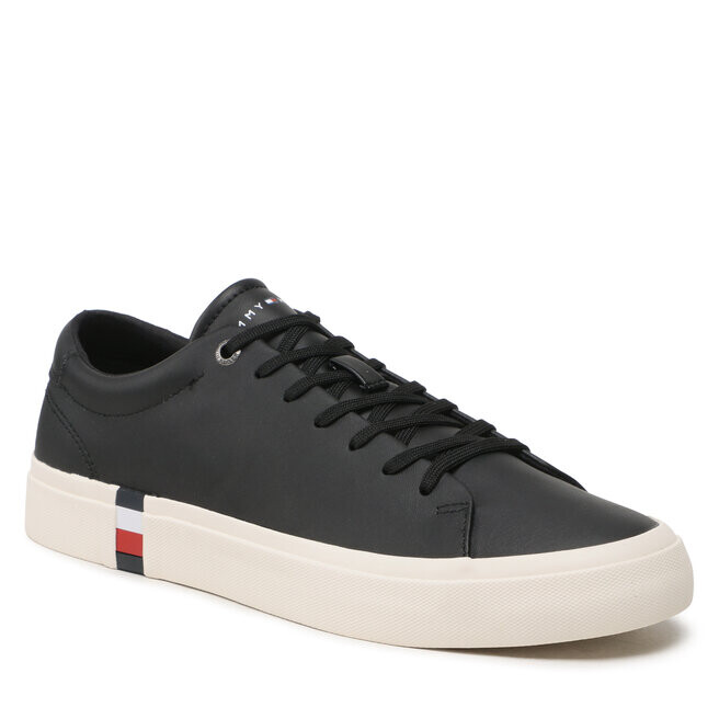 

Кроссовки Tommy Hilfiger CorporateLeather Detal, черный