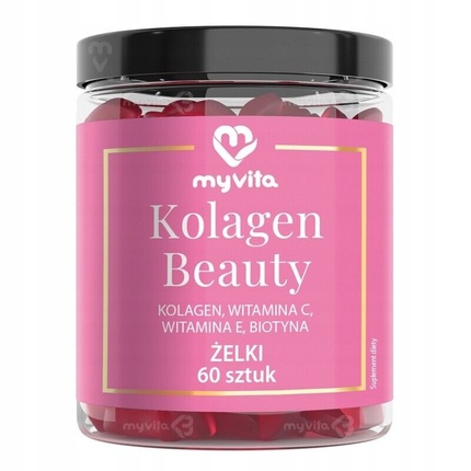 Beauty Collagen Natural Jelly 60 гелей, Myvita