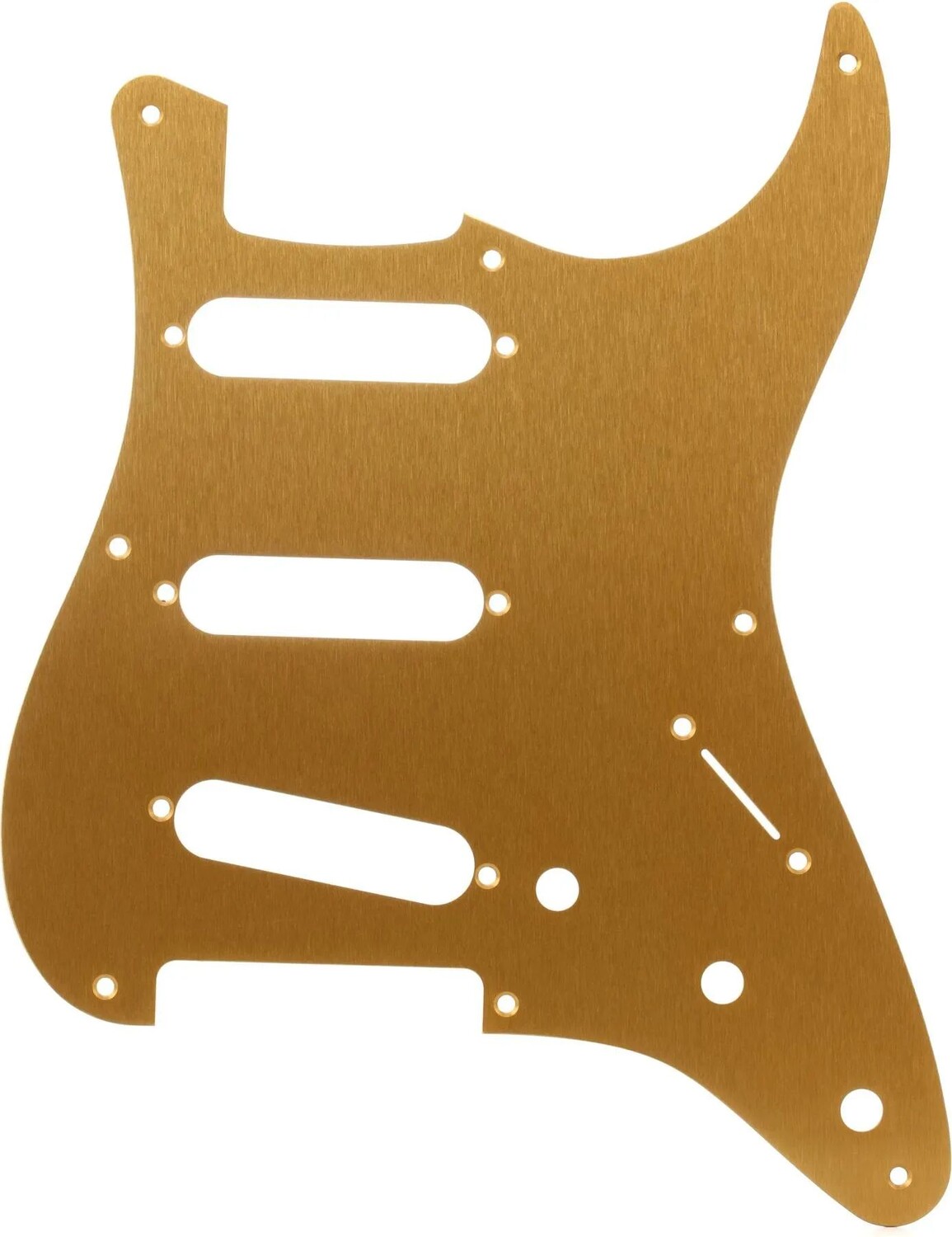 

Накладка Stratocaster S/S/S с 8 отверстиями в винтажном стиле 50-х годов — анодированное золото