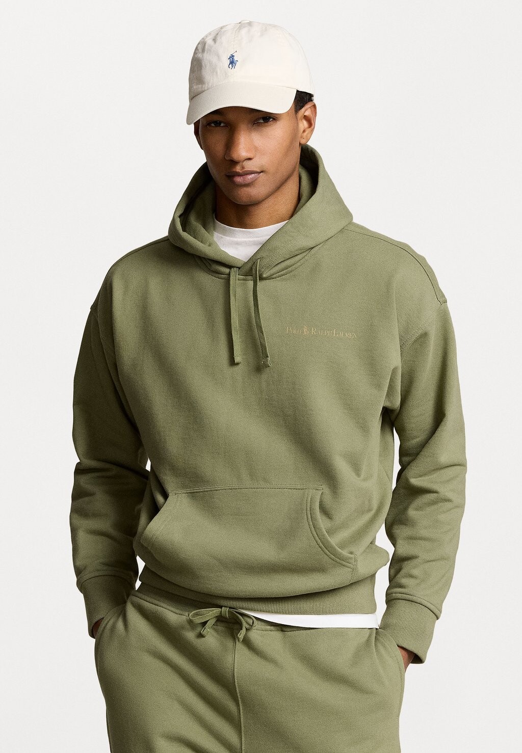 

Толстовка с капюшоном Polo Ralph Lauren, оливковый