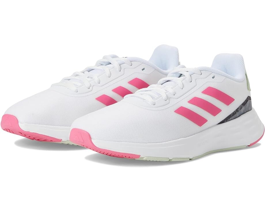 

Кроссовки Adidas Startyourrun, цвет White/Pulse Magenta/Linen Green