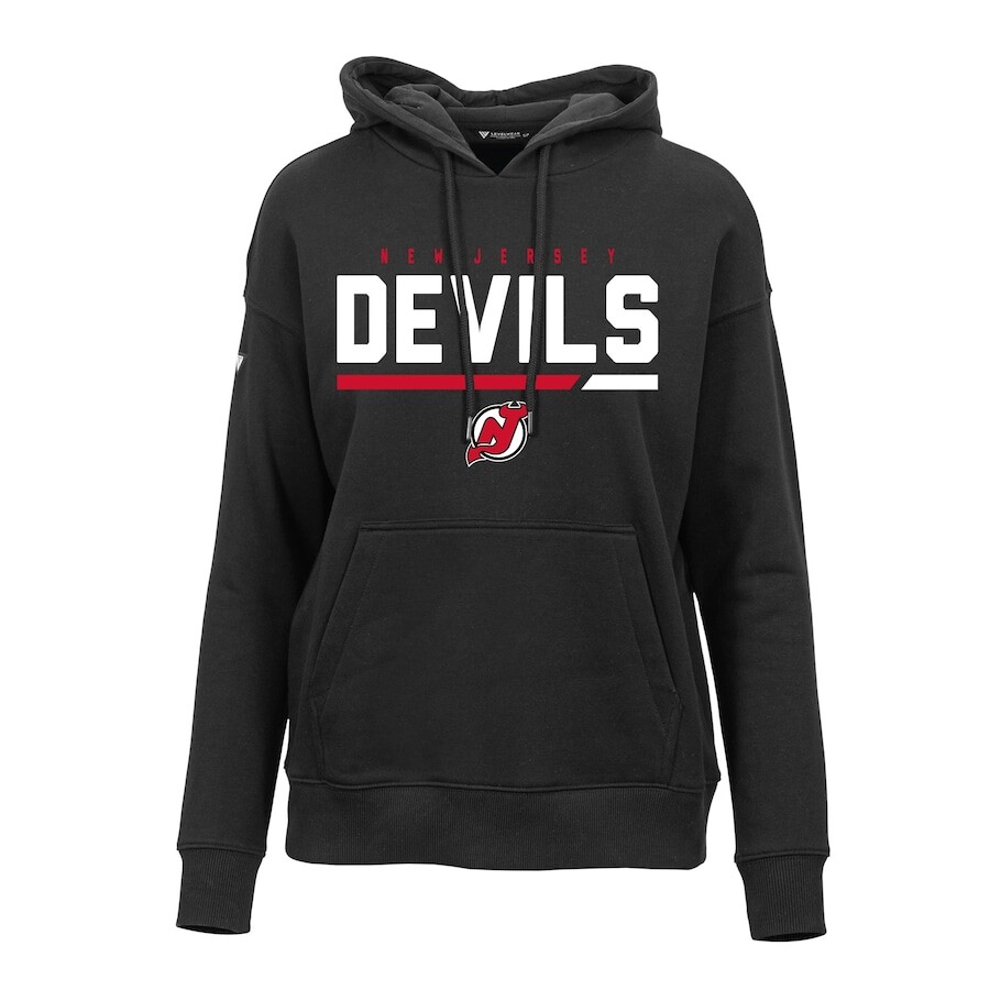 

Пуловер с капюшоном Levelwear New Jersey Devils, черный