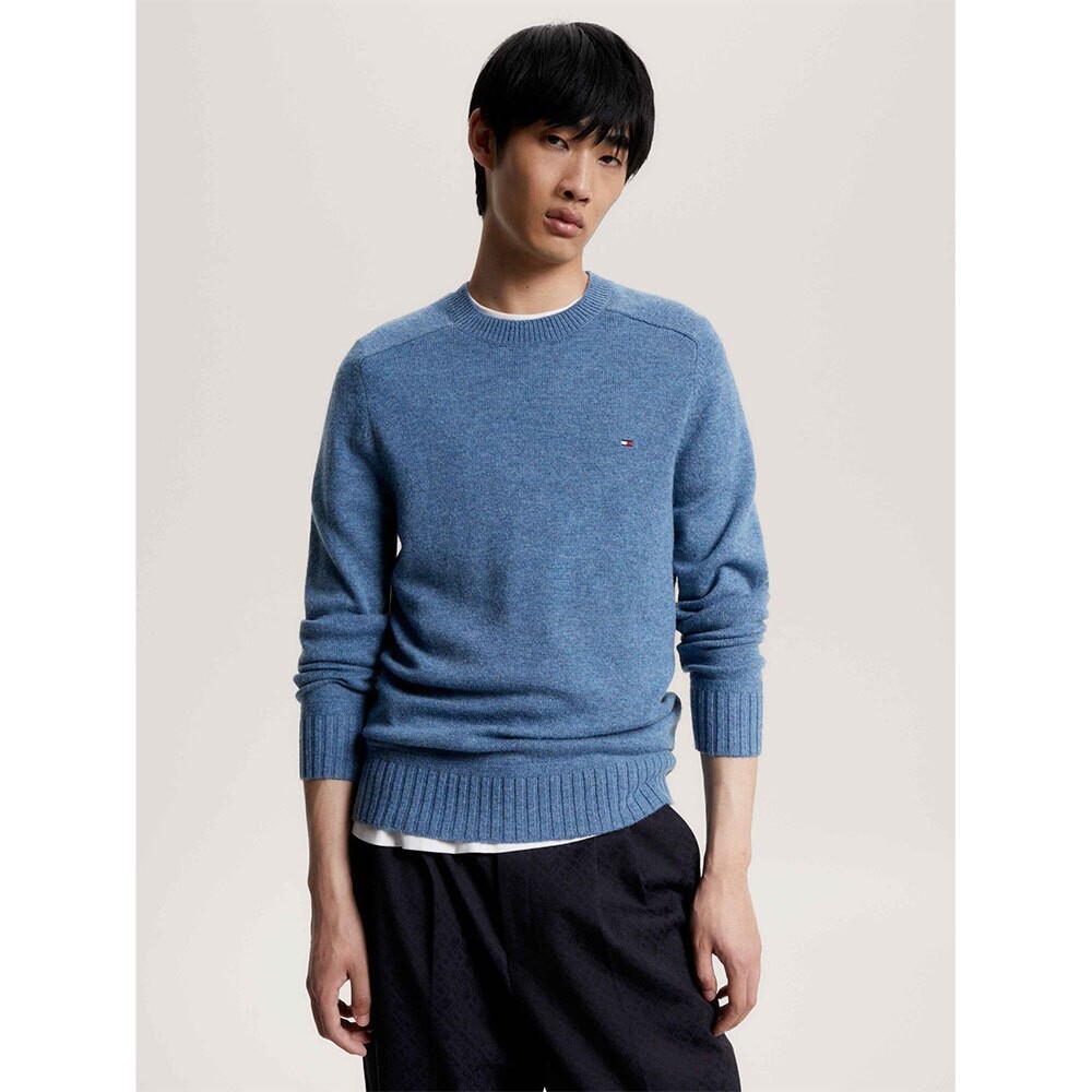 

Свитер Tommy Hilfiger Multi Merino, синий
