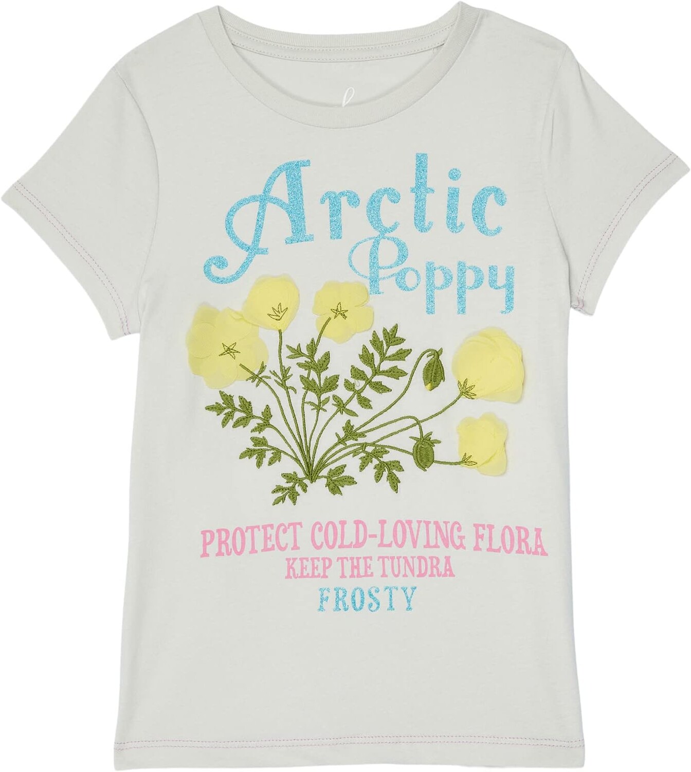 

Футболка PEEK Peek X The Nature Conservancy Arctic Poppy Tee, цвет Light Grey