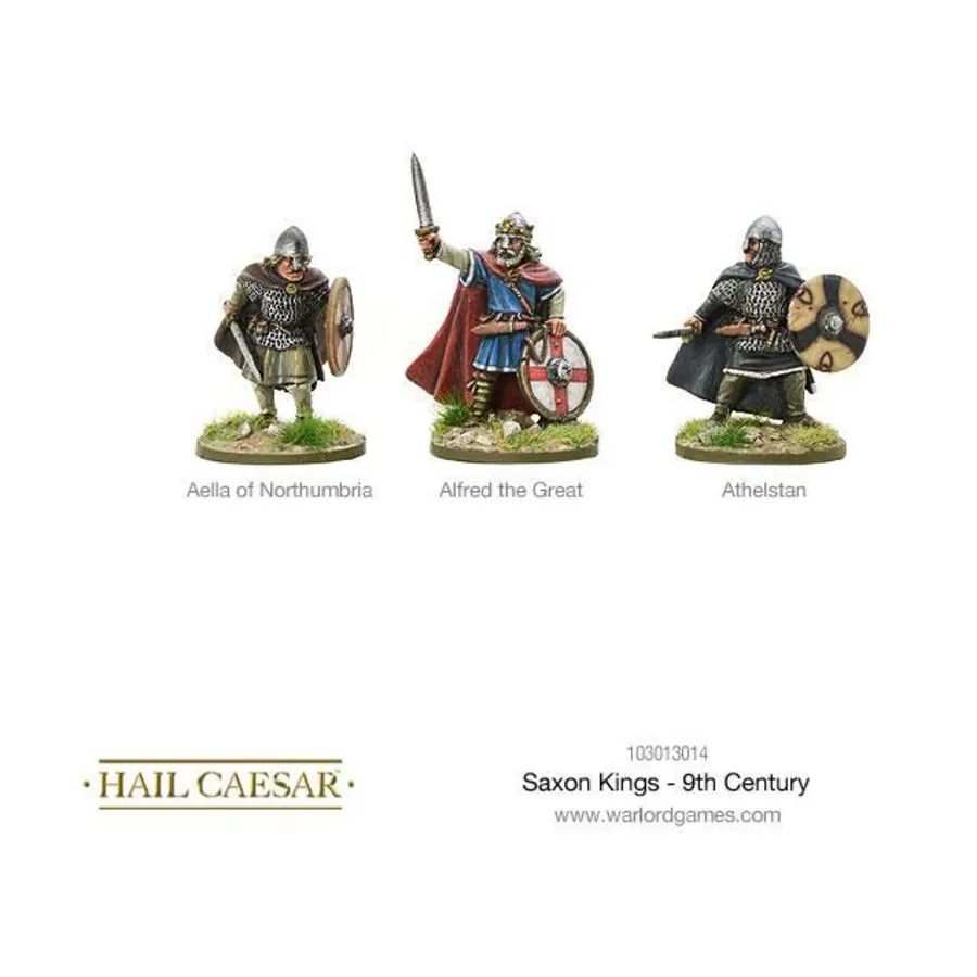 

Саксонские короли 9 века., Hail Caesar - The Dark Ages - Saxon (28mm)