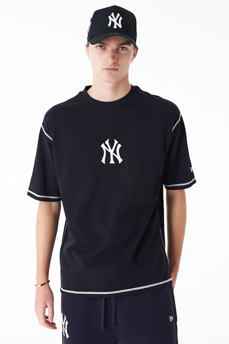 

Футболка с логотипом New York Yankees New Era, черный