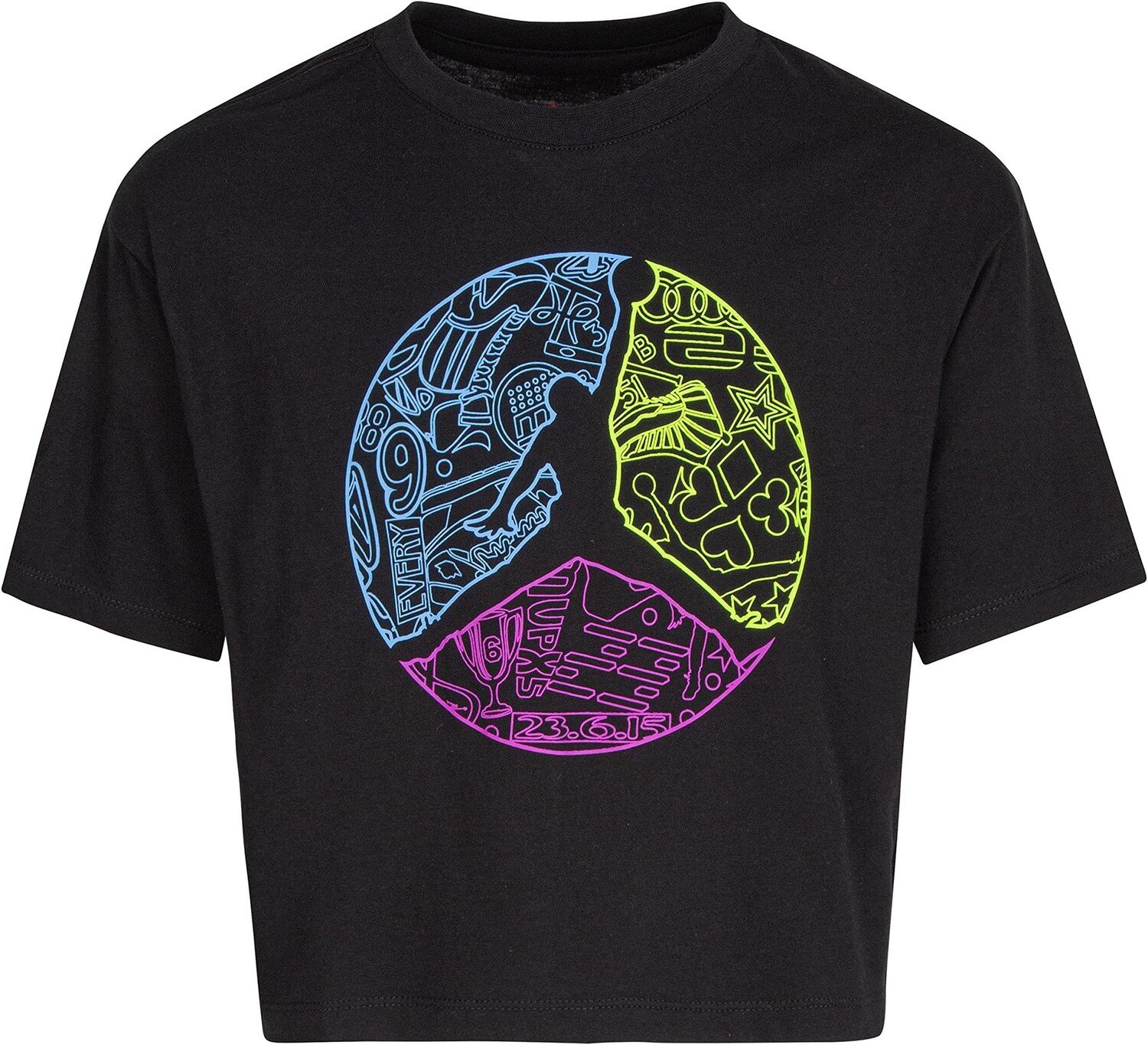 

Футболка Jordan Jumpman Color Up Short Sleeve Tee, черный