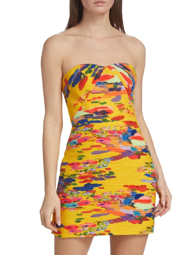 

Мини-облегающее платье Jana Amur, цвет Yellow Multi