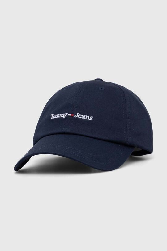 

Хлопковая бейсболка Tommy Jeans, темно-синий