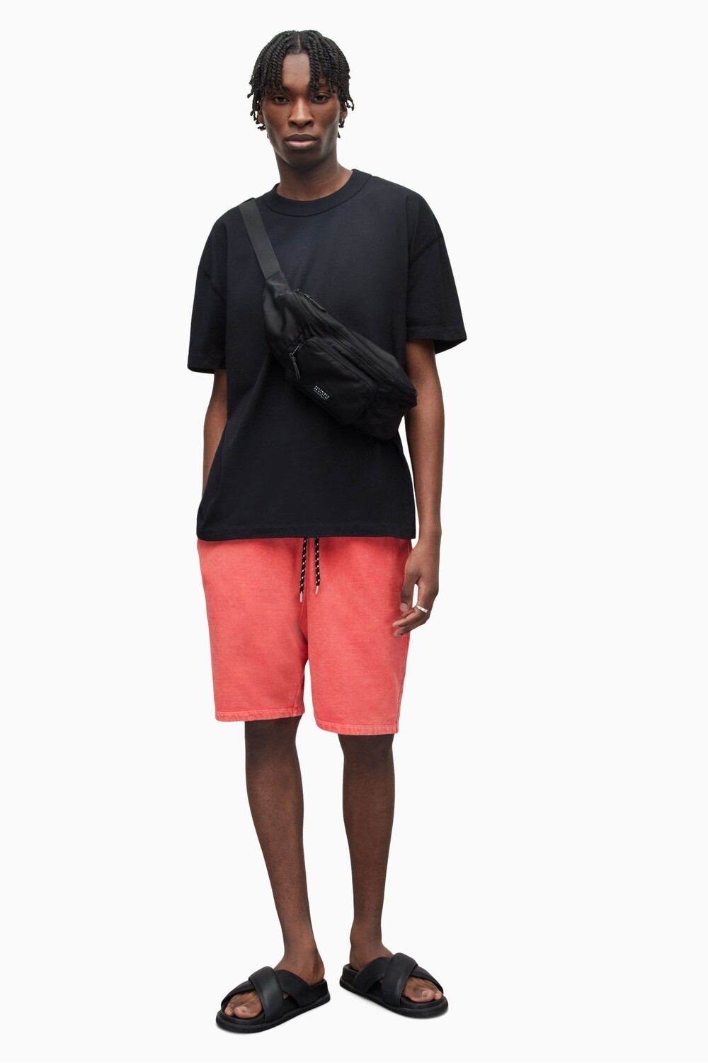

Красные спортивные шорты AllSaints Rico All Saints, красный