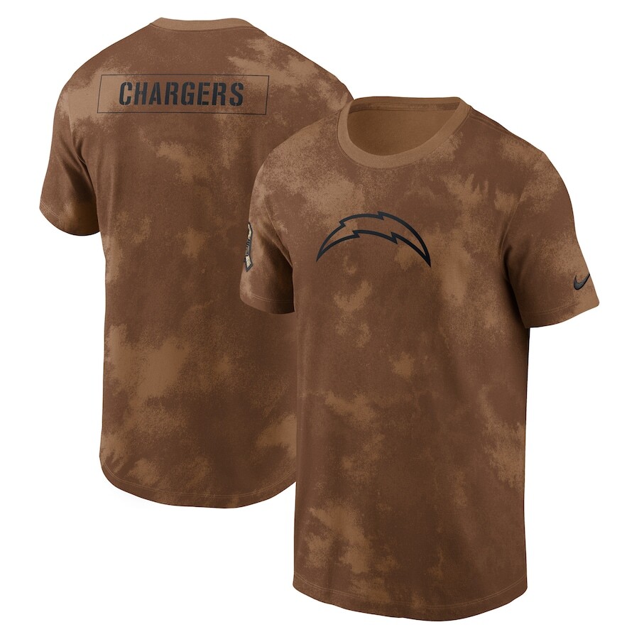 

Футболка с коротким рукавом Nike Los Angeles Chargers, коричневый