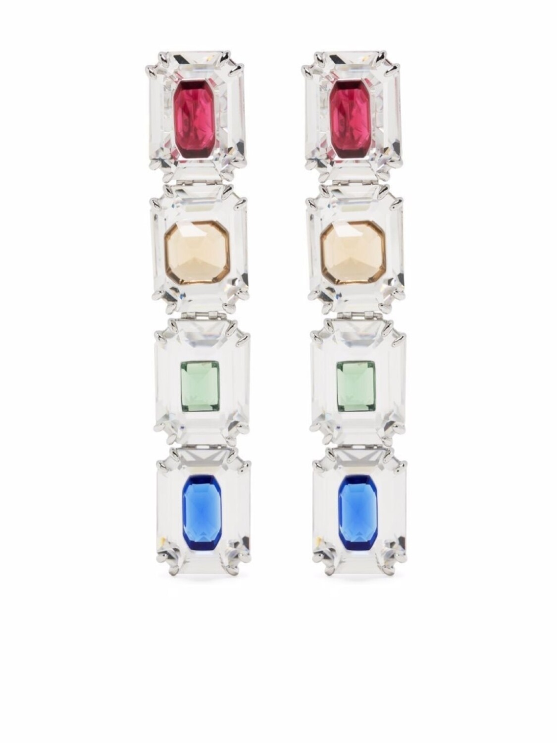 

Серьги Chroma с кристаллами Swarovski, серебряный