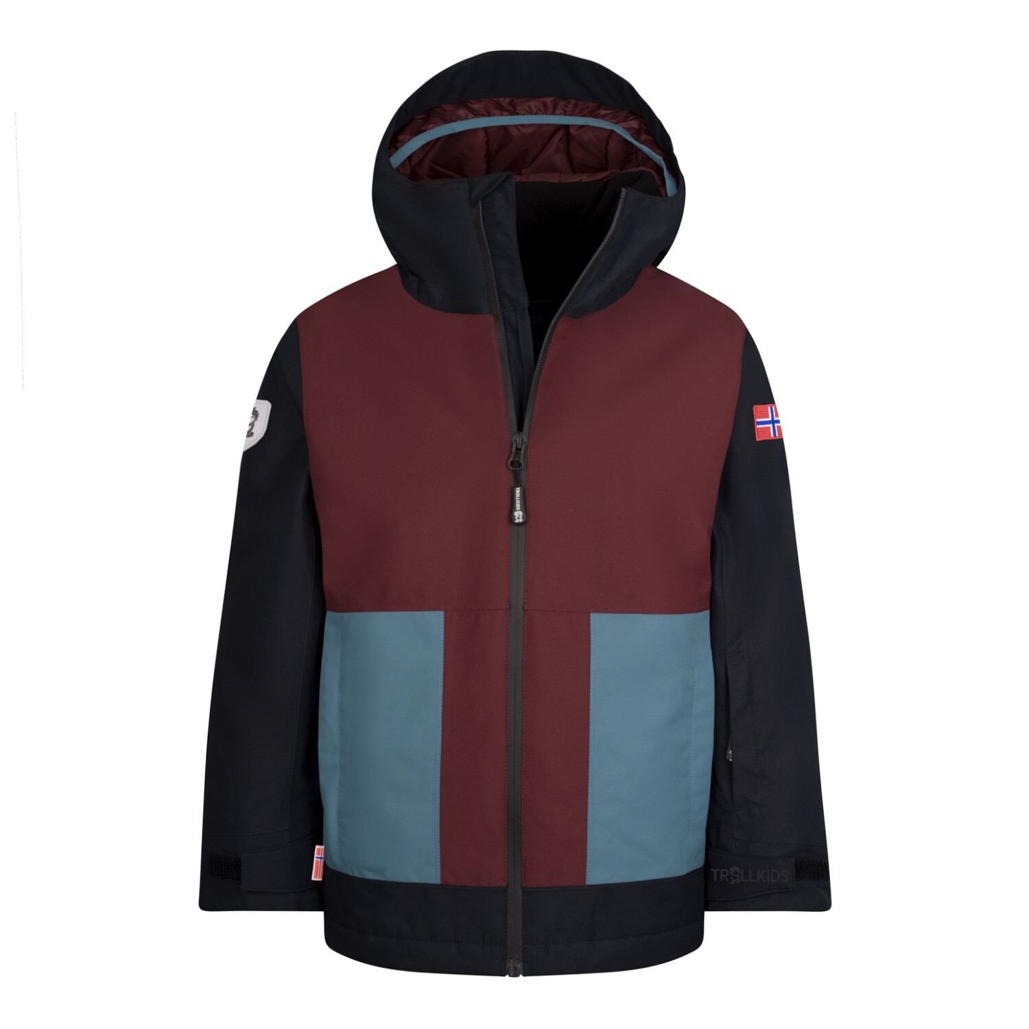 

Зимняя куртка Trollkids Kid's Rauland, цвет Chestnut/Black/Steel Blue