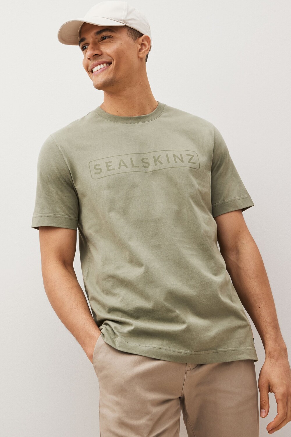 

Футболка Litcham Icon с защитой от ультрафиолета SEALSKINZ, зеленый