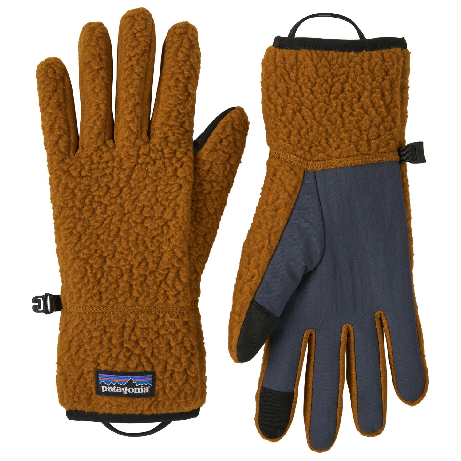 

Перчатки Patagonia Retro Pile Gloves, цвет Shelter Brown