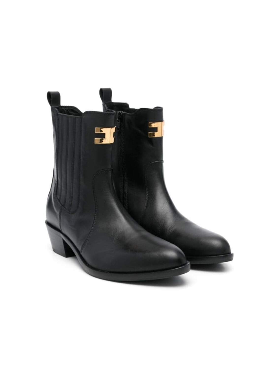 

Elisabetta Franchi La Mia Bambina сапоги с логотипом, черный