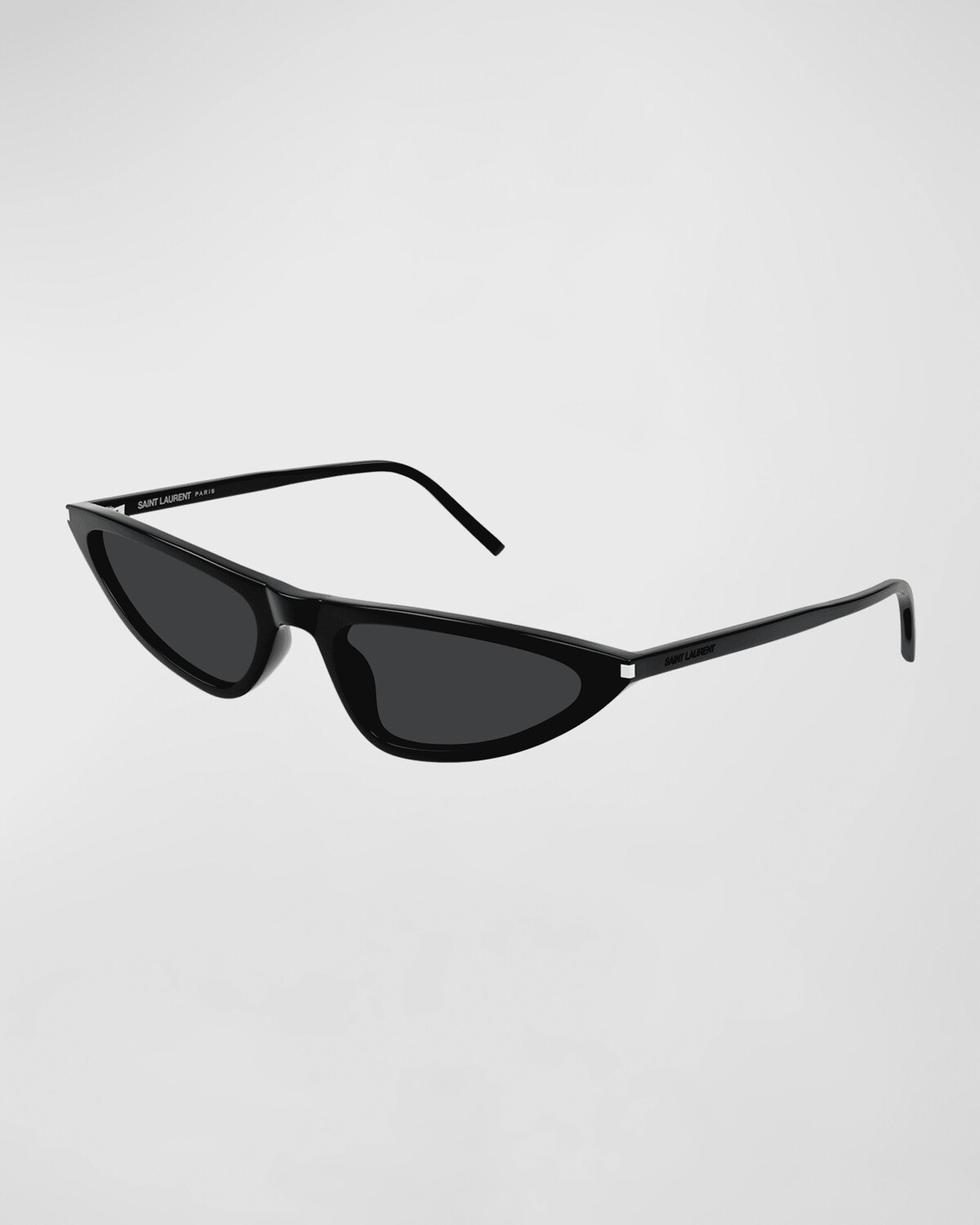 

SL 7030 Изящные солнцезащитные очки «кошачий глаз» из ацетата Saint Laurent, черный