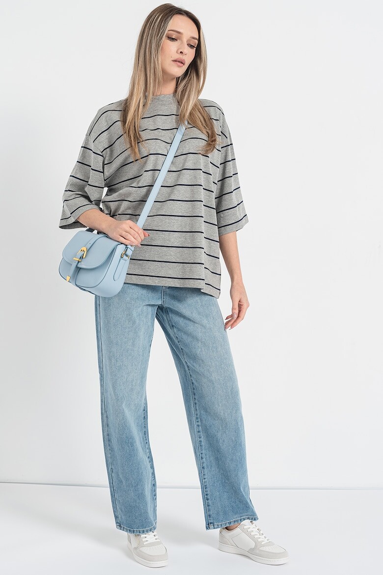 

Футболка оверсайз из органического хлопка Vero Moda, серый