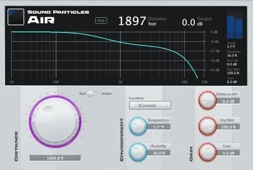 

Плагин Sound Particles Air