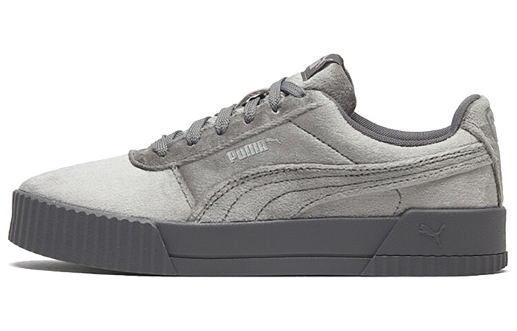 

Puma Carina Velvet Скейтерские туфли Wmns Серый/Серебристый