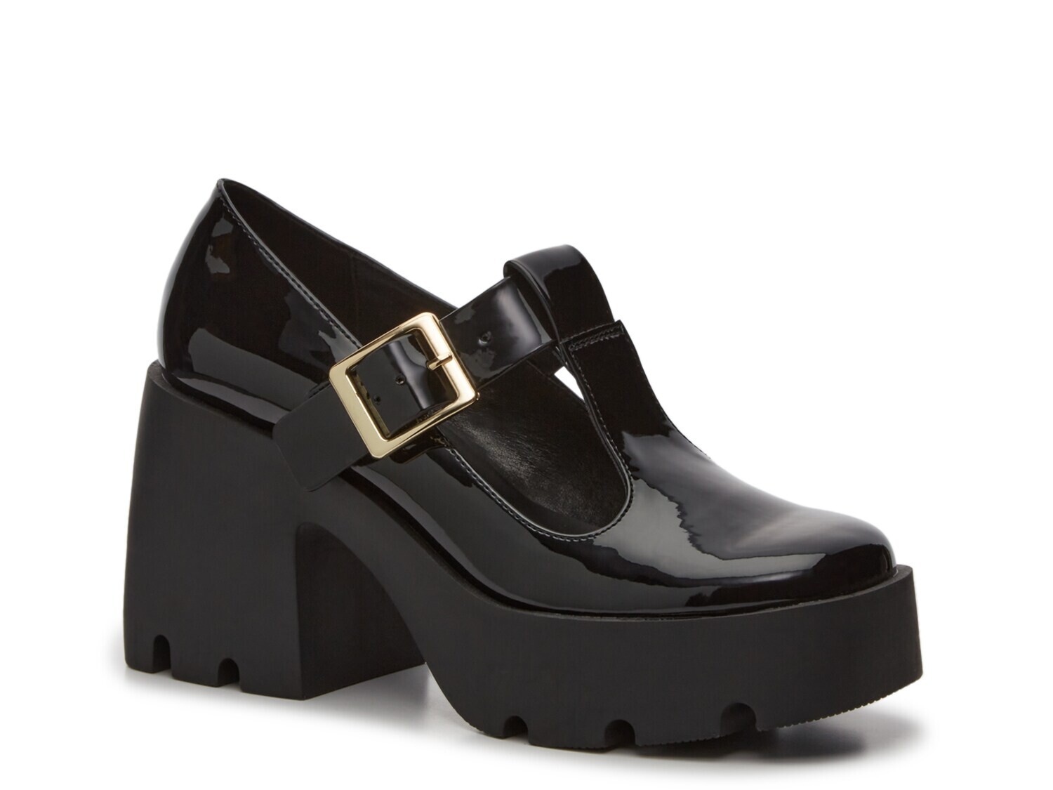 

Туфли на платформе Steve Madden Paloma Mary Jane, черный