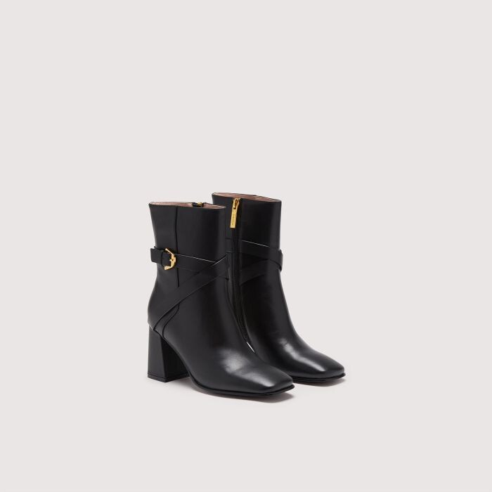 

Гладкие кожаные сапоги Coccinelle MAGALU SMOOTH, черный