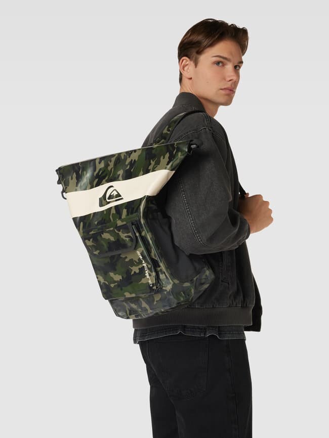 

Рюкзак с лейблом, модель "SEA STASH" Quiksilver, оливково-зеленый