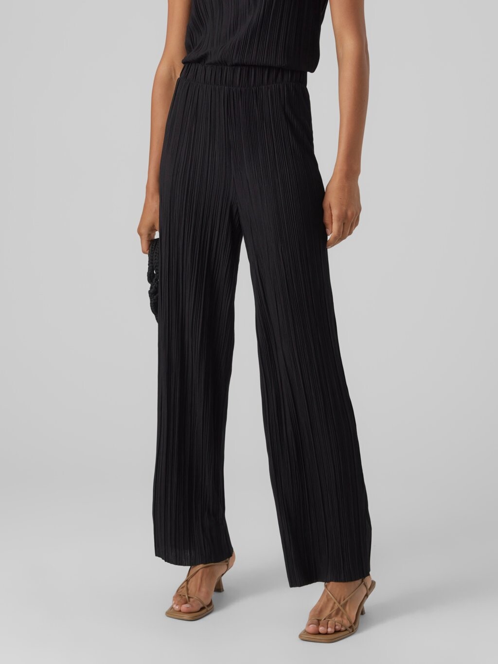 

Брюки Vero Moda, черный Vmcira Wide Pant, черный