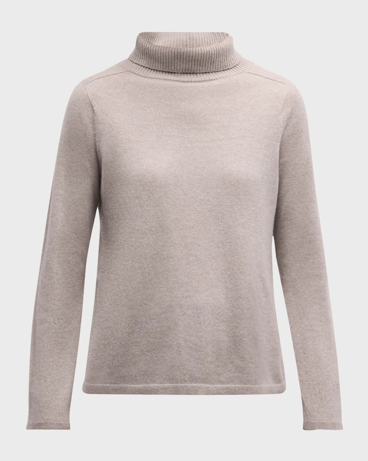 

Кашемировый топ с высоким воротником Eileen Fisher, цвет Dove