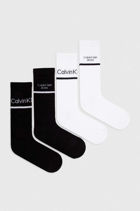 

Носки , 4 пары носков Calvin Klein Jeans, черный