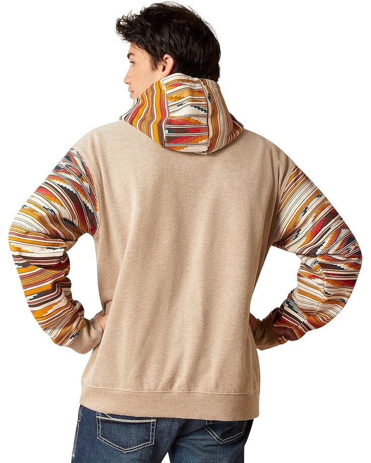 

Худи Ariat Chimayo Color-Blocked, бежевый