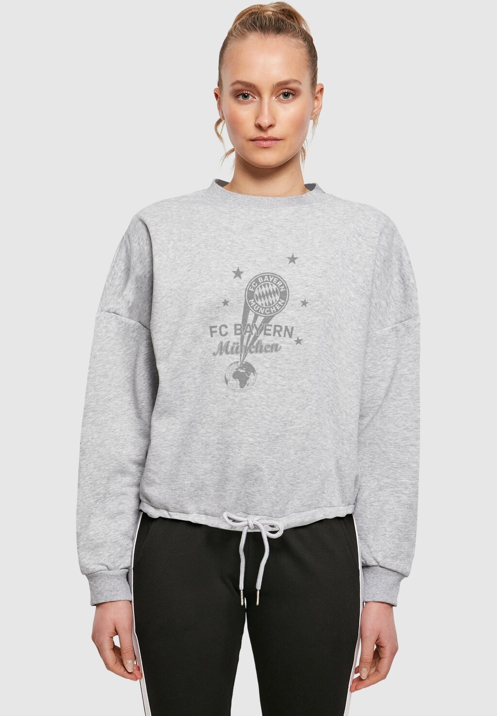 

Толстовка GLOBE CREWNECK FC Bayern München, цвет heather grey