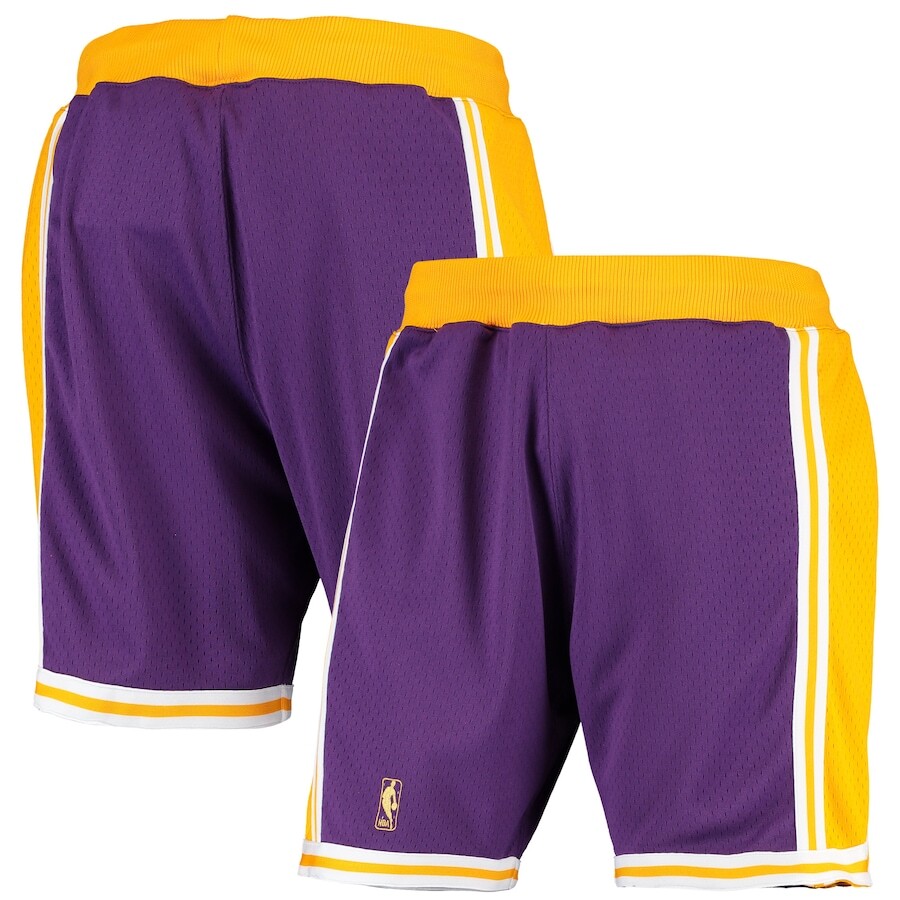 

Шорты Mitchell & Ness Los Angeles Lakers, фиолетовый
