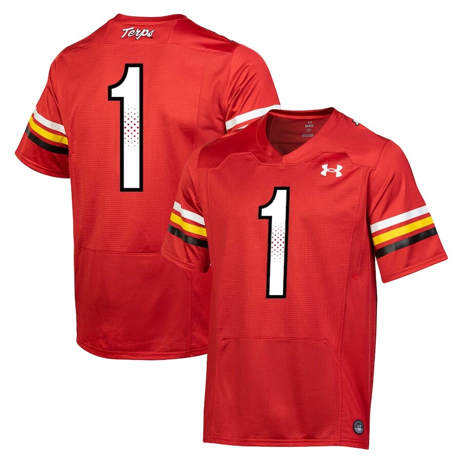 

Джерси Under Armour Maryland Terrapins, красный