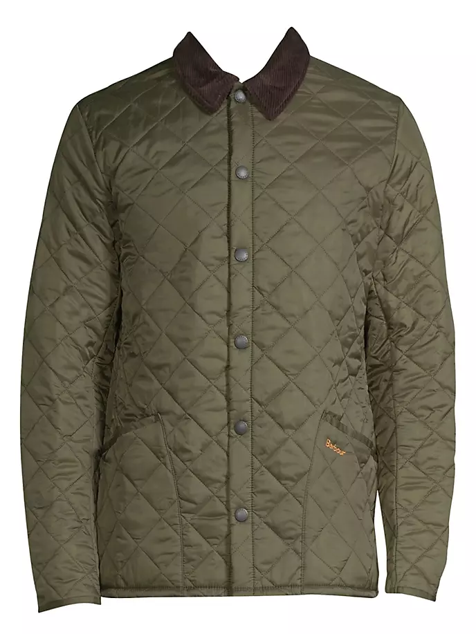 

Стеганая куртка Barbour Heritage Liddesdale Barbour, оливковый, Зеленый