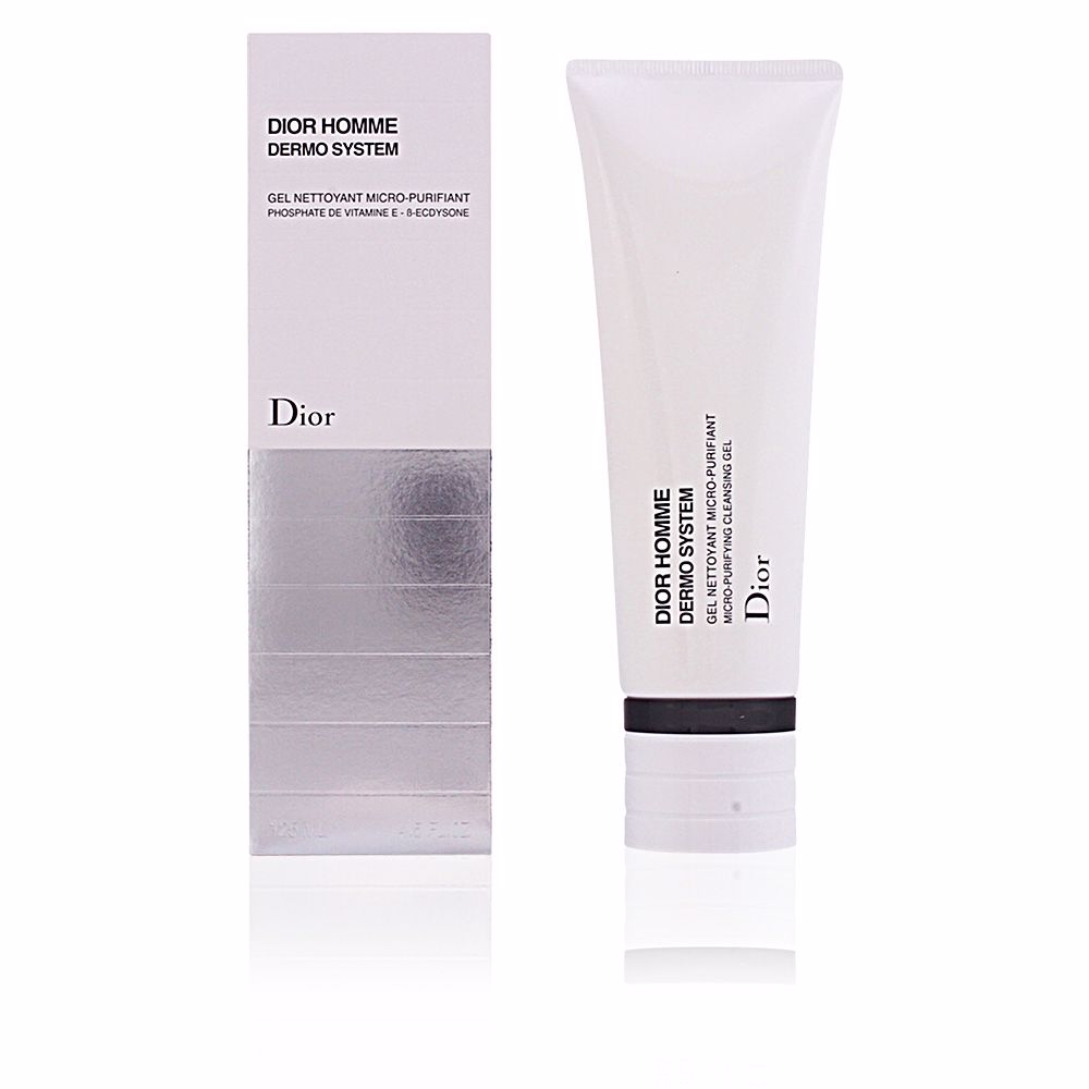 Очищающий гель для лица Homme dermo system gel nettoyant micro purifiant Dior, 125 мл