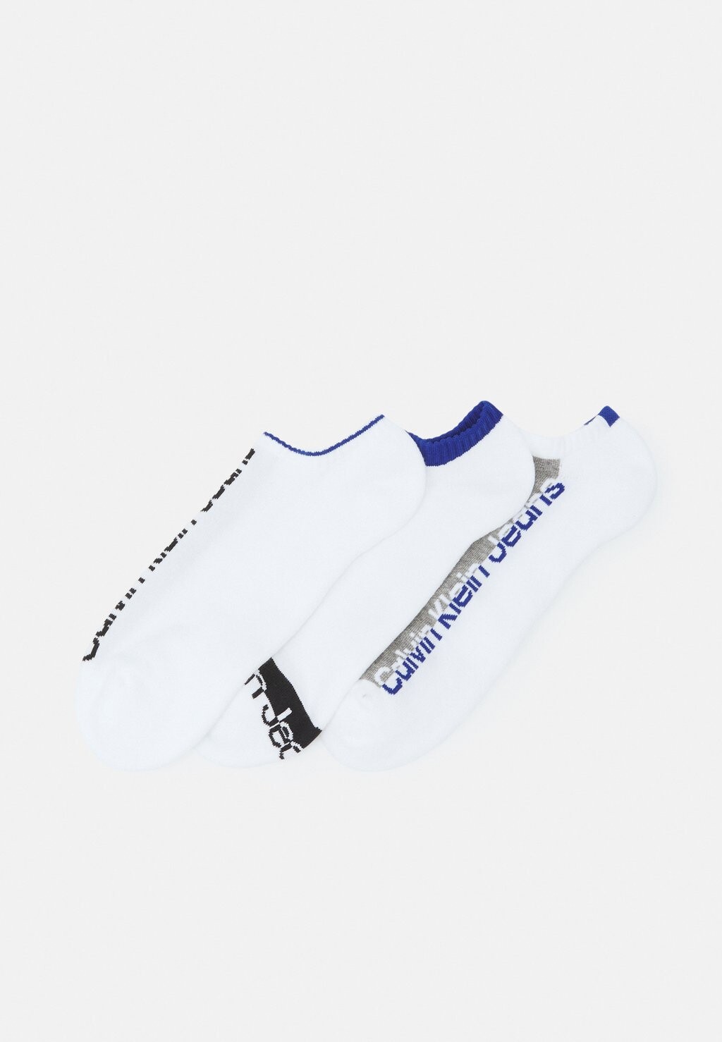 

Носки до щиколотки SNEAKER ATHLEISURE 3 PACK UNISEX Calvin Klein, темно-серый вереск