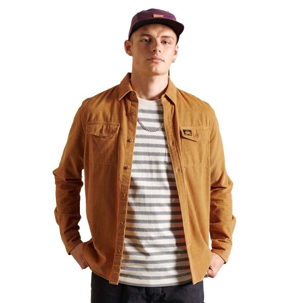 

Рубашка Superdry Trailsman Cord, желтый