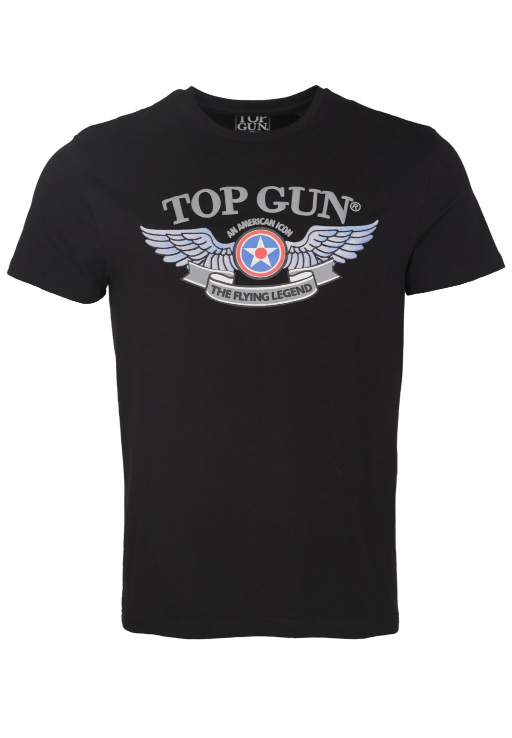 

Футболка с принтом TOP GUN, черный
