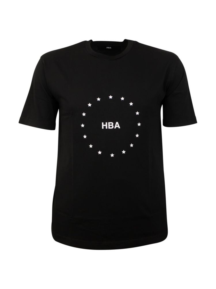 

Футболка с круглым вырезом и логотипом Hood By Air, черный