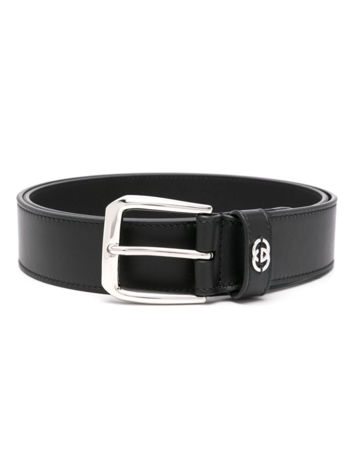 

Gucci ремень с логотипом Interlocking G, черный