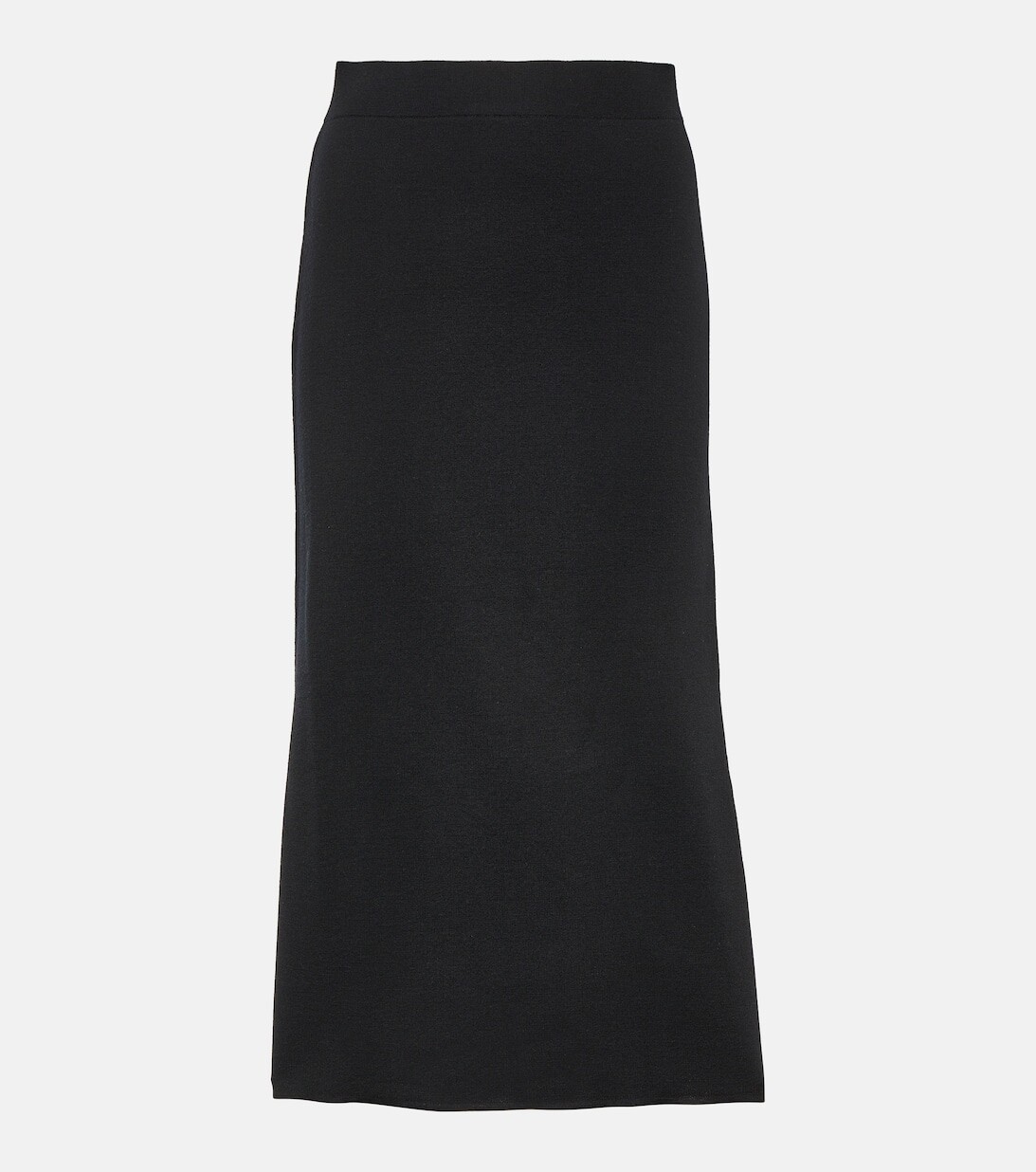 

Юбка миди Enza из натуральной шерсти 'S MAX MARA, черный