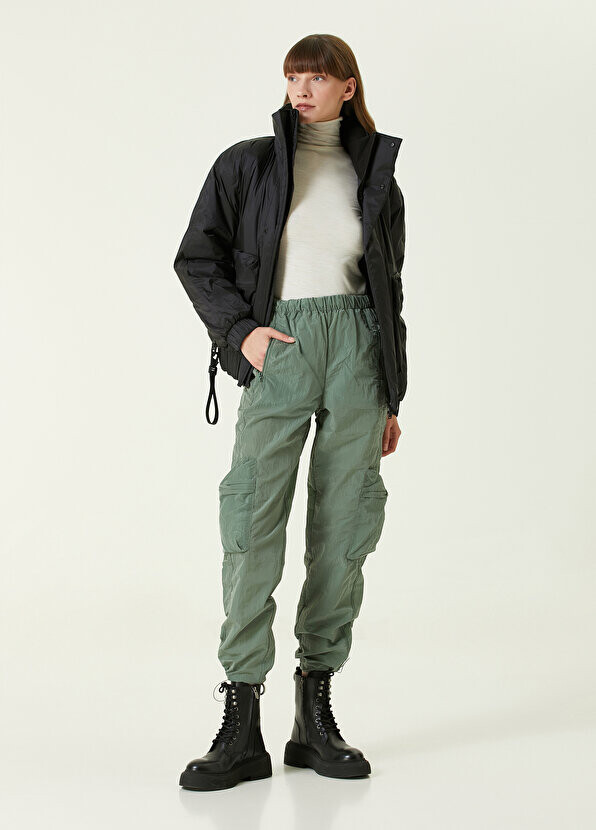 

Зеленые брюки карго kano regular Rains, Зеленый