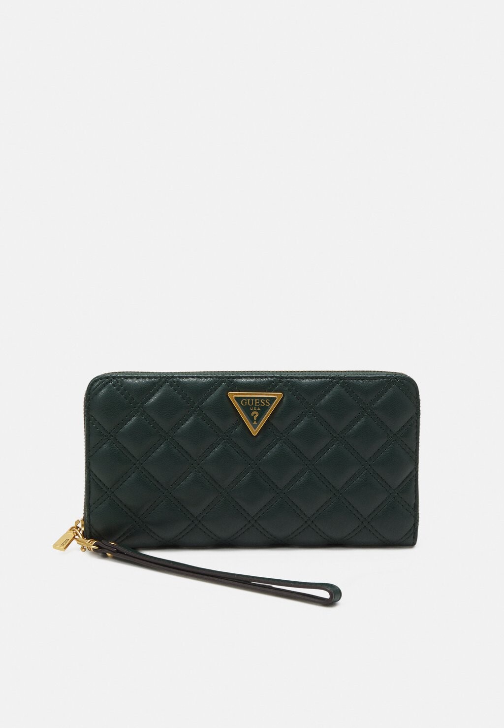

Кошелек Guess GIULLY CHECK ORGANIZER, цвет forest