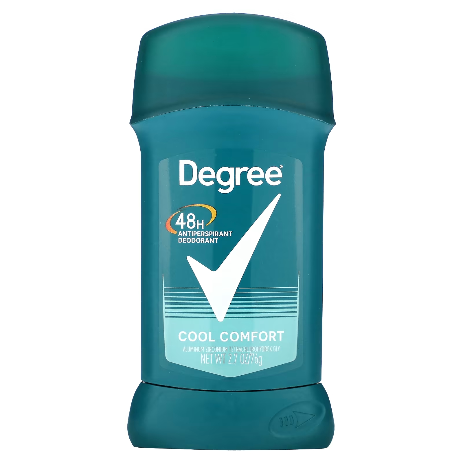 Дезодорант-антиперспирант Degree Deodorant Cool Comfort 48 часов, 76 г degree дезодорант антиперспирант прозрачный порошок 45 г 1 6 унции