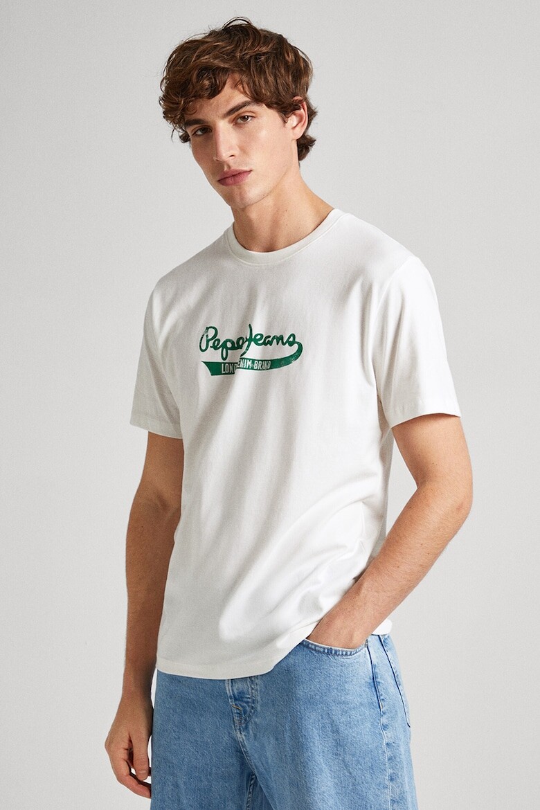 

Футболка с логотипом Pepe Jeans London, зеленый