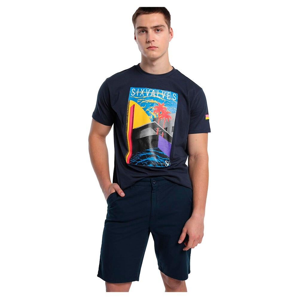 

Футболка Six Valves 118722-5686-428 T-shirt, синий