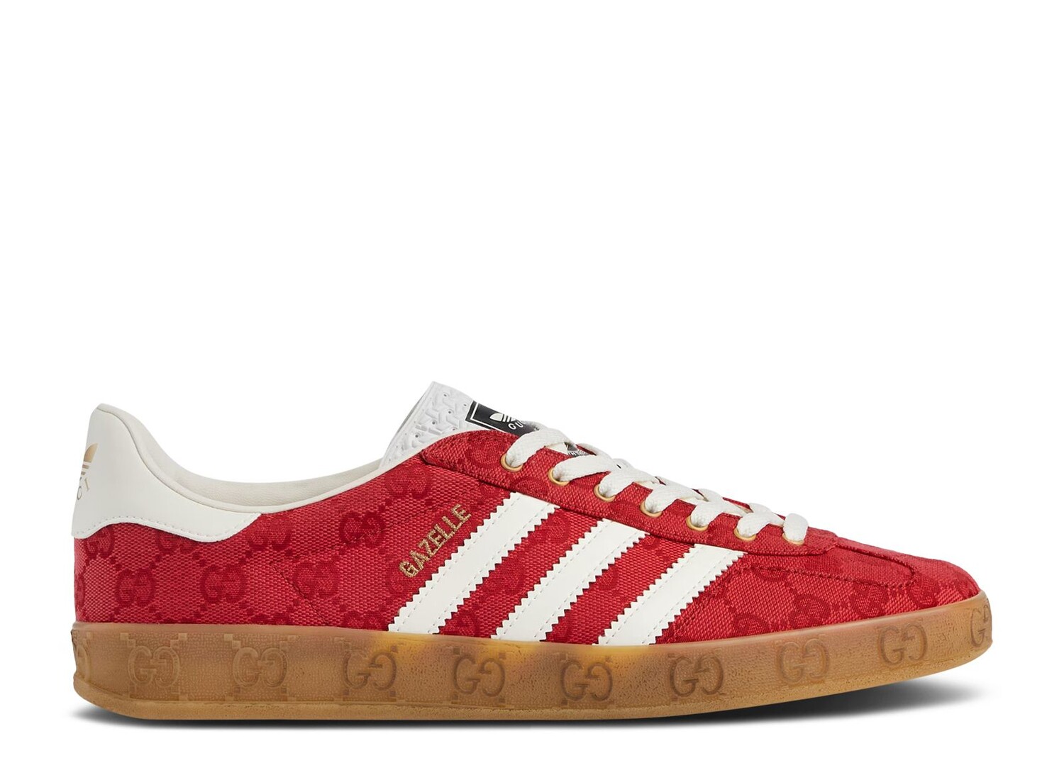 

Кроссовки adidas Adidas X Gucci Gazelle 'Red Gg Monogram', красный
